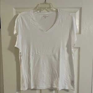 Classic White V-Neck Tee by Madewell